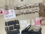 Barang bukti tembakau sintetis. (Foto: PMJ)
